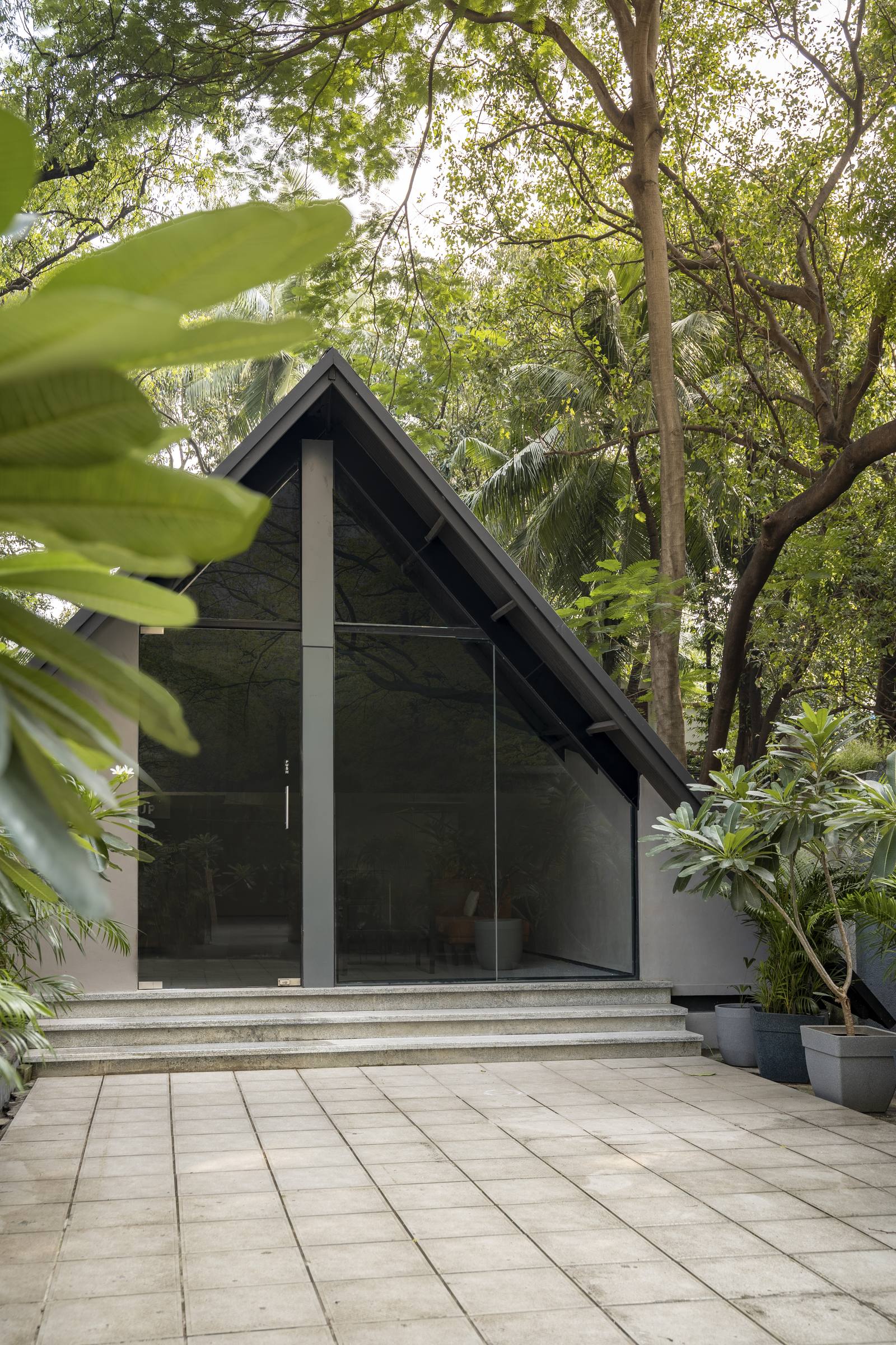 Independent property exterior architecture and facade design