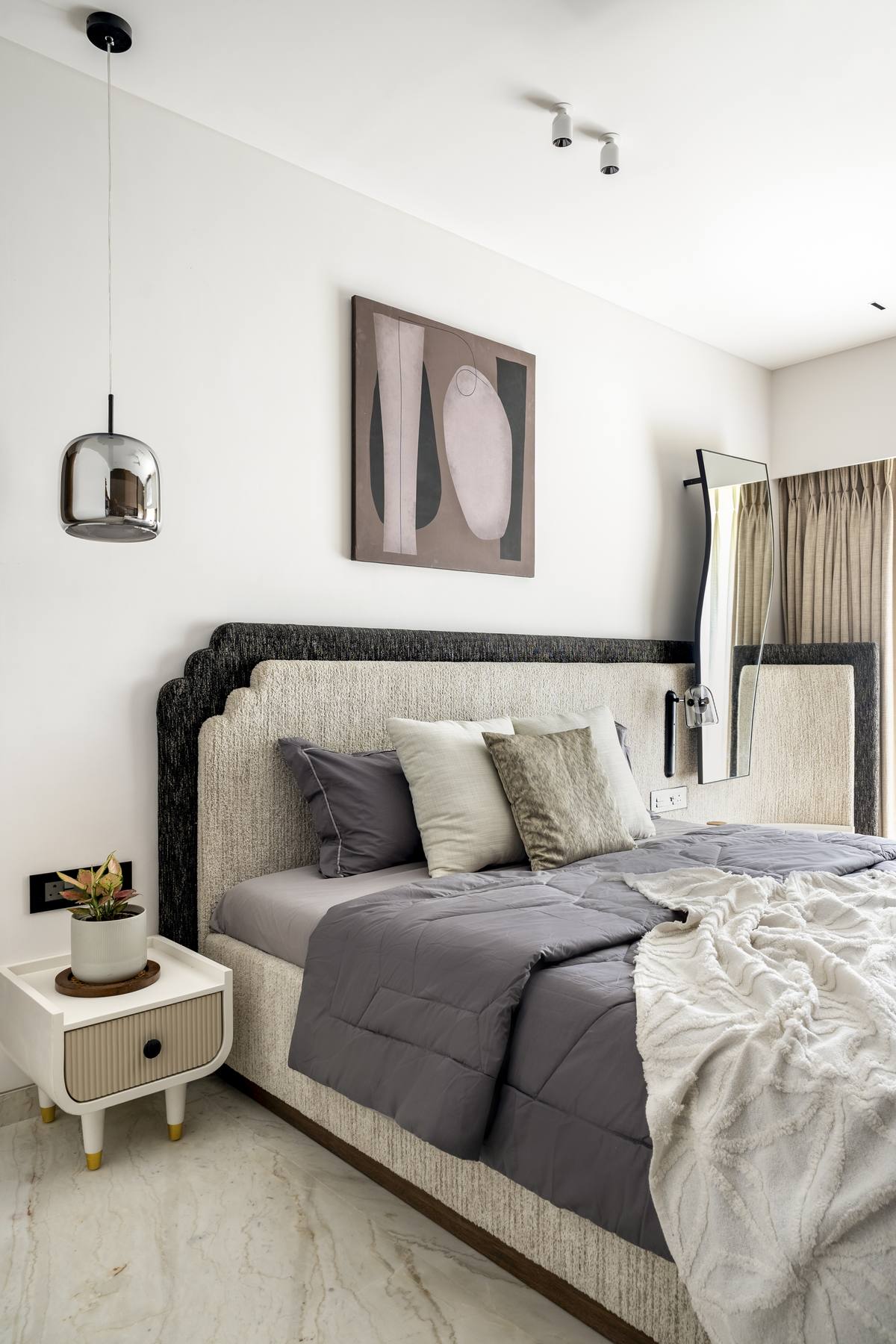 Final handover of completed interior design project